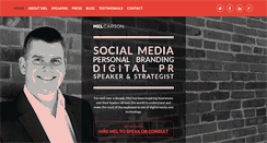 Desktop Screenshot of melcarson.com